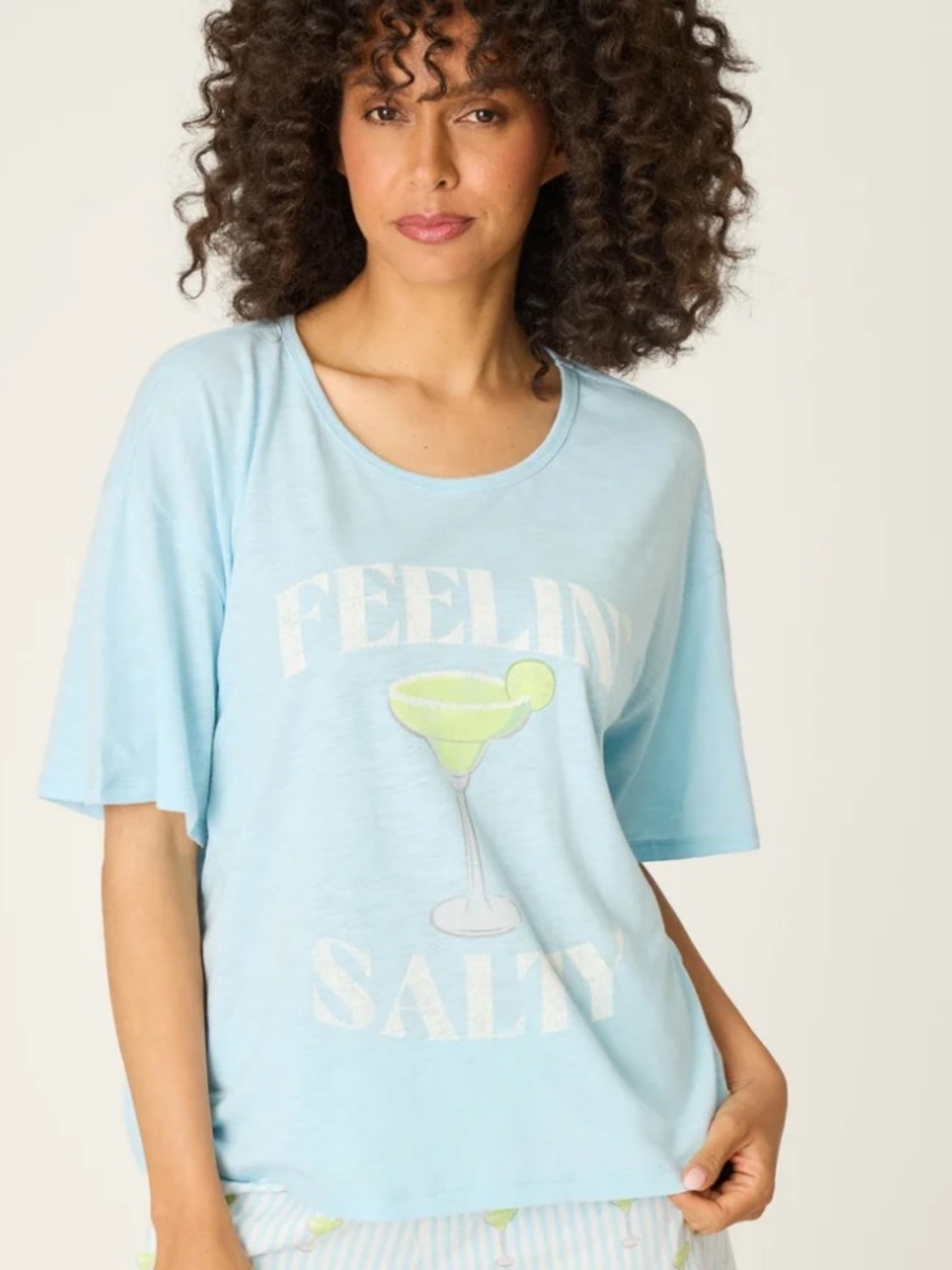 PJ Salvage ‘Feelin’ Salty’ Grahic Tee - Size Medium